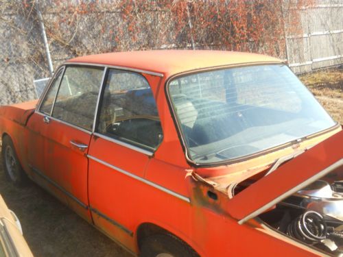 1973 BMW 2002 round tail light car cool project real BMW recaro seats, image 17