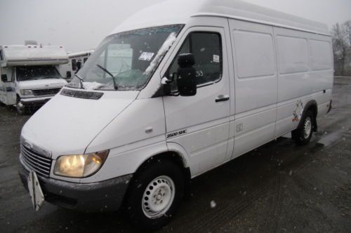 2003 dodge freightliner sprinter 2500 158&#034; w&#039;b super high ex fedex clean!
