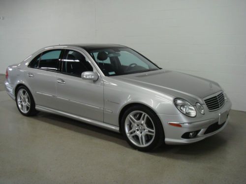 2003 mercedes-benz e55 amg base sedan 4-door 5.5l  mint!!  low miles!!