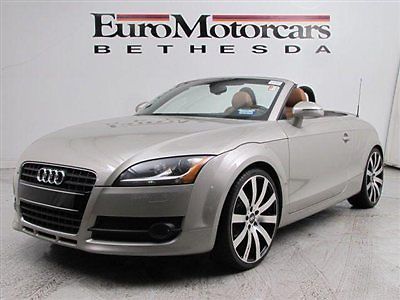 Tt audi convertible roadster black top leather audi low miles best dealer 08 09