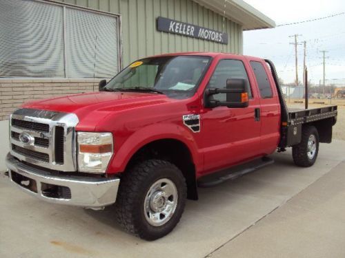 2009 ford f250 xlt super cab long bed 10 cylinder keyless entry 79k red