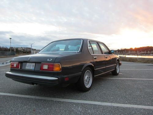 1986 bmw l7 e23 735i--no reserve!-low miles--well kept original--drives awesome