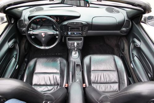 2001 Porsche 911 Carrera conv. only 95k miles silver black Tiptronic super clean, US $22,900.00, image 18