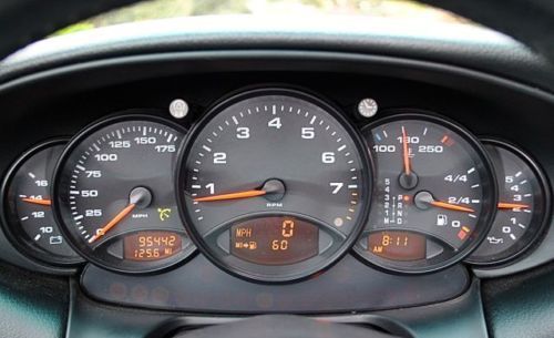 2001 Porsche 911 Carrera conv. only 95k miles silver black Tiptronic super clean, US $22,900.00, image 21