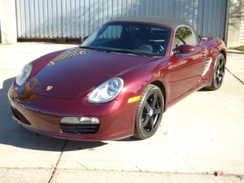 2007 porsche boxster 2.7 5 speed super low mileage