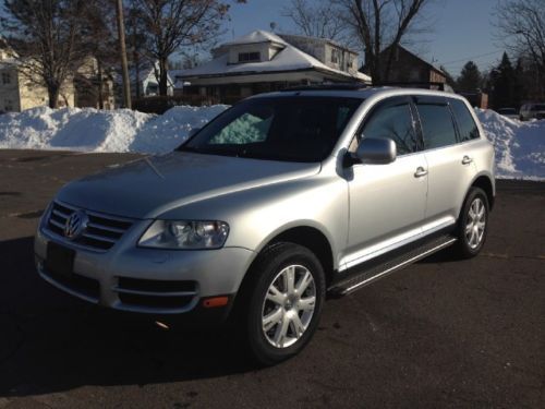 2006 volkswagen touareg tdi turbo diesel  one owner nav-back up cam no reserve