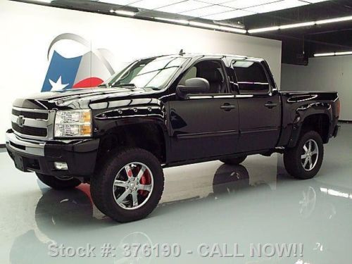 2011 chevy silverado lt crew z71 4x4 lift rear cam 20&#039;s texas direct auto