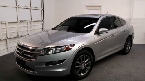 2010 honda accord crosstour ex-l 3.5l awd nav leather moon roof - free shipping