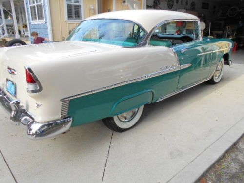 1955 chevrolet bel air base hardtop 2-door 4.3l