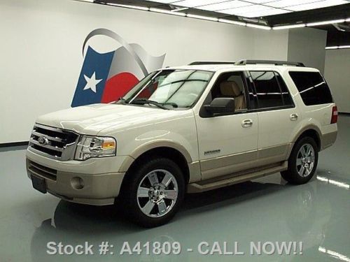 2008 ford expedition eddie bauer leather dvd rear cam! texas direct auto