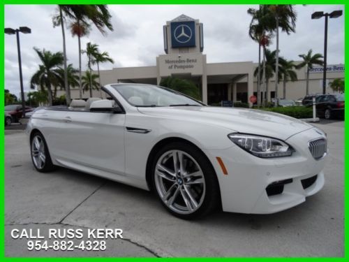 2013 bmw 650i turbo 4.4l v8 32v automatic rear wheel drive convertible premium