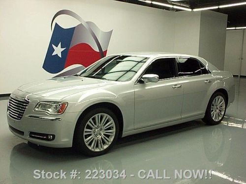 2012 chrysler 300 ltd heated leather rear cam 20&#039;s 28k texas direct auto