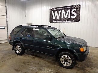 99 green lx suv truck v6 4x4 auto new power cd abs manual black air cruise gas