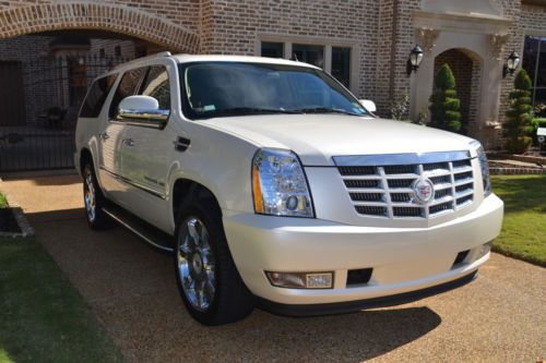 2010 cadillac escalade esv luxury - single owner. gentlely used near mint