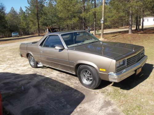 1987 chevrolet el camino base standard cab pickup 2-door 5.0l