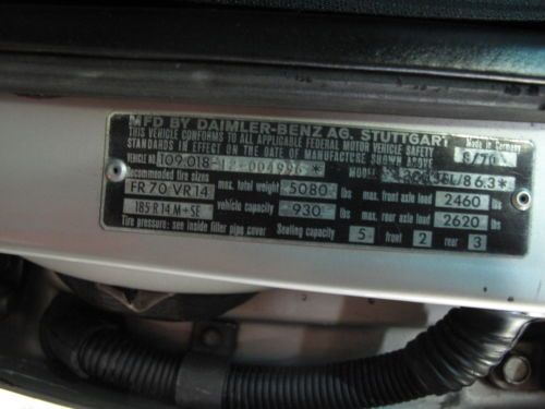 1970 Mercedes Benz 300 SEL 6.3..Fabulous Rust Free Example !!, image 53