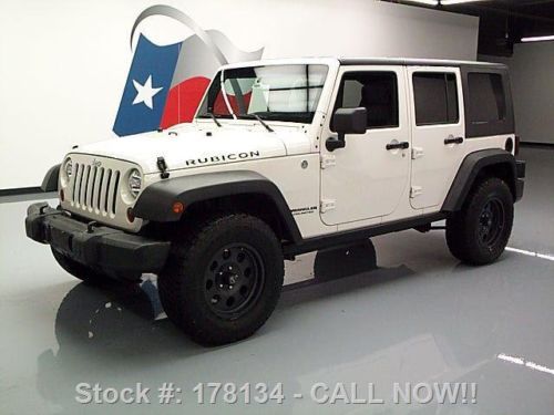 2010 jeep wrangler unltd rubicon 4door 4x4 auto nav 84k texas direct auto