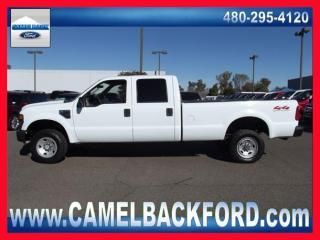 2008 ford super duty f-350 crew cab xl pickup 4d 8 ft bed tow pkg bed liner