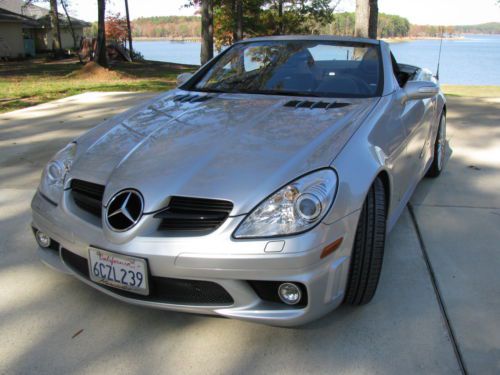 2008 mercedes-benz slk 55 amg hardtop convertible (no reserve)