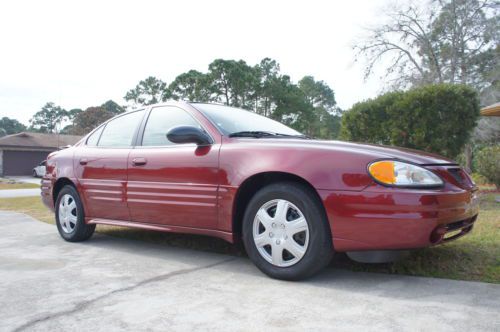 2002 pontiac grand am clean carfax  2.2 l.,runs great