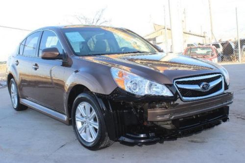 2012 subaru legacy 2.5i premium damaged salvage runs good cooling priced to sell