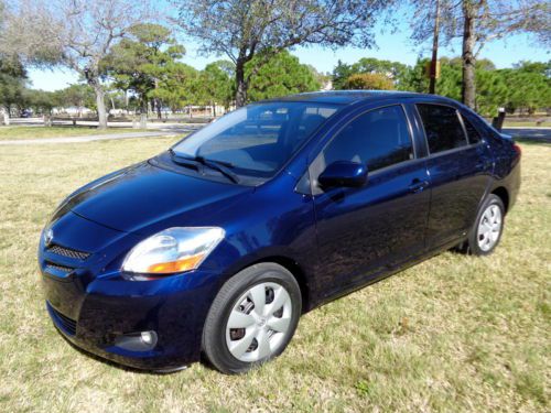 Florida 08 yaris 34,211 orig mile economy 1.5l automatic gas saver cd no reserve