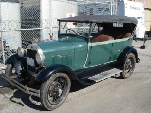 1928 Ford model a convertible
