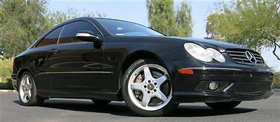 No reserve 2003 mercedes-benz clk500 2 door couple in very clean maintained cond