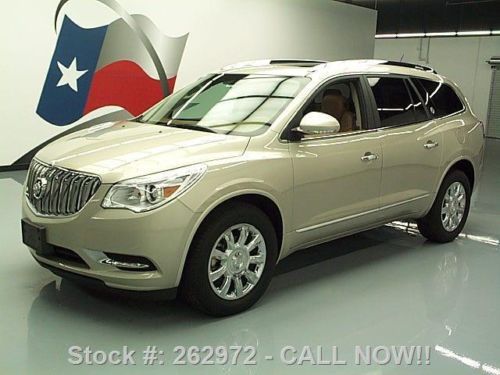 2013 buick enclave leather dual sunroof rear cam 19k mi texas direct auto