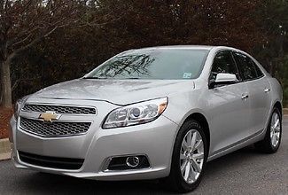 2013 chevy malibu ltz 2.5l heated leather bluetooth satellite radio alloy wheels