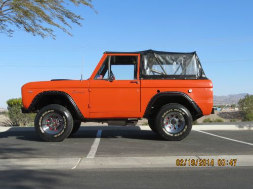 No reserve 1968 ford bronco eairly 4x4 289 v8 no rust runs and drives