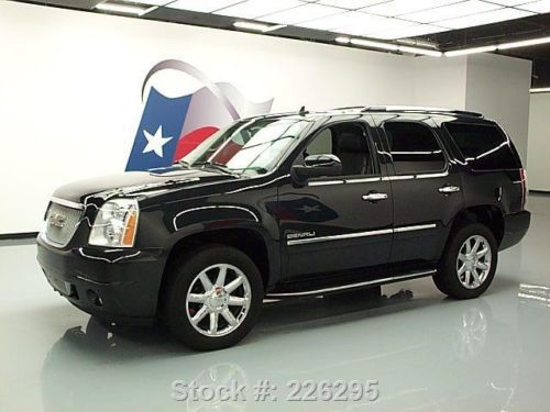 2011 gmc yukon denali awd sunroof nav rear cam dvd 49k texas direct auto