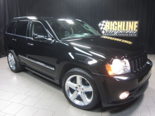 2006 jeep grand cherokee srt8, 420hp 6.1l hemi v8, navigation, loaded, low miles