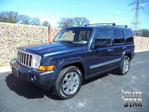 09 commander overland hemi awd loaded/gps/dvd/leather/roof/xnice/1txowner!