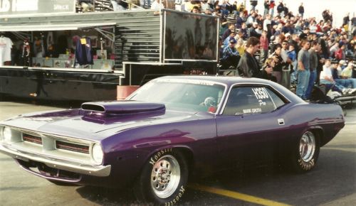 1970 cuda - drag car nhra cert., turnkey, have all original parts for conversion