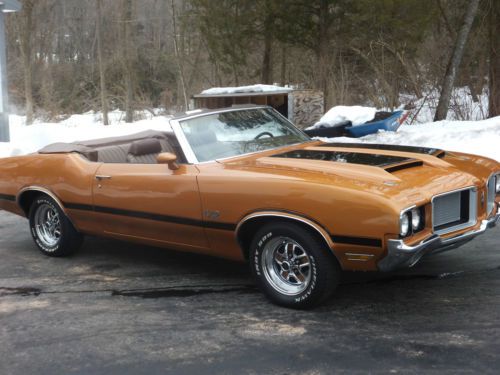 1972 oldsmobile cutlass 442 convertible olds conv w30