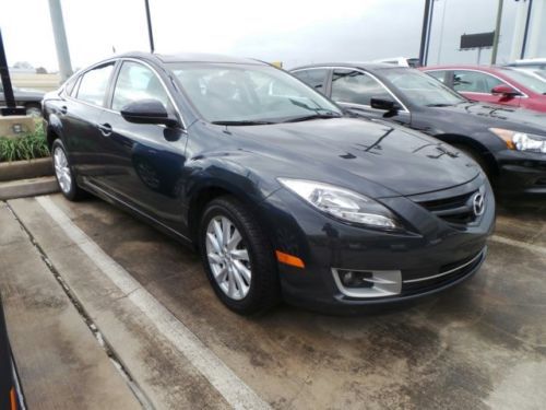2012 mazda mazda6 i touring 6 sedan gray black cloth we finance ship assist