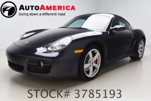 45k low miles 2006 porche cayman s coupe leather cd player automatic sport