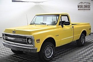 1970 chevrolet c10 short wide 4x4 v8 auto restored