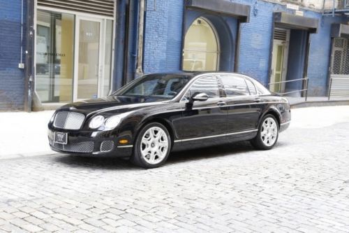 2011 bentley continental flying spur in beluga with a beluga hide interior