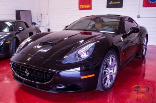 1 owner, pristine ferrari california, loaded options + tubi, best color combo