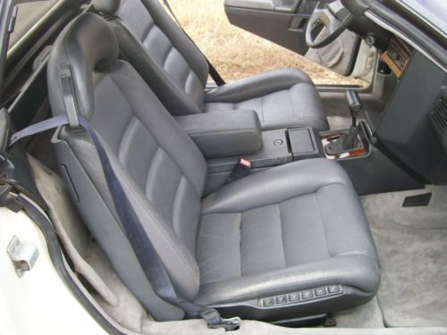 89 Cadillac Allante Convertible w/ Soft-top & Hardtop - leather Interior, US $5,500.00, image 8