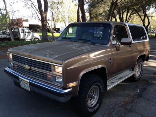 1984 chevrolet blazer k5 4x4