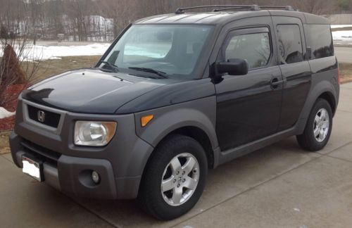 2003 honda element ex awd auto black new tires new brakes in great condition