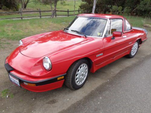 1989 alfa romeo spider quadrafoglio