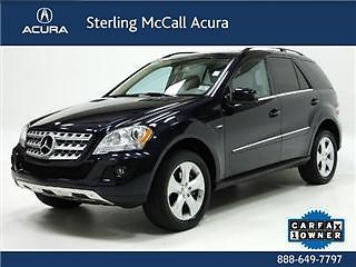 2011 mercedes ml350 4matic bluetec nav snrf lthr back up cam heated seats cd!