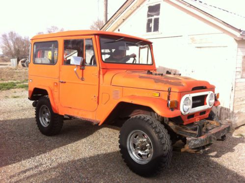 1974 toyota land cruiser  fj40: clean one owner 96,123 runs great