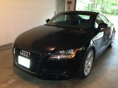 2009 audi tt quattro prestige model coupe 2-door 3.2l