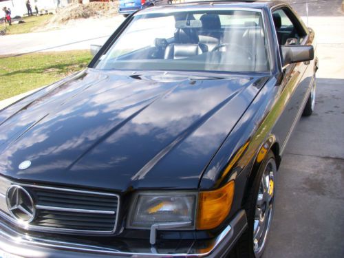 1990 mercedes-benz 560sec base coupe 2-door 5.6l