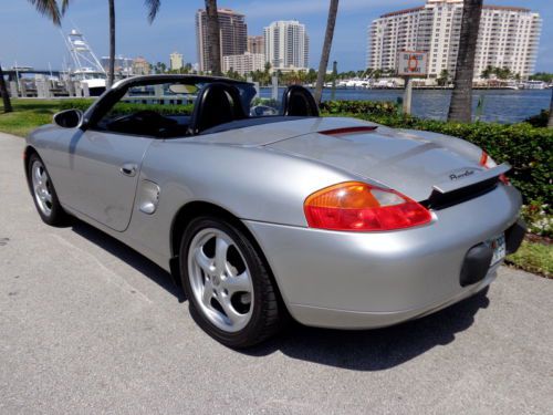 Florida 1-owner 00 boxster 986 cabriolet clean carfax tiptronic convertible 2.7l